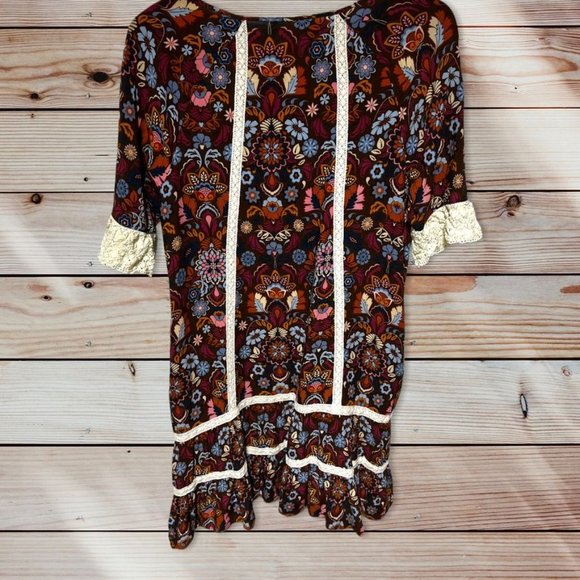 Matilda Jane Floral Dress Size Medium - Picture 2 of 7